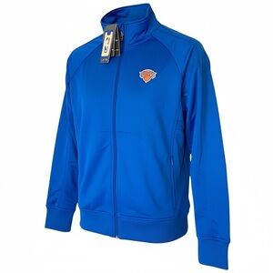 NEW WITH TAGS Level Wear Women’s Full Zip Blue NU KNICKS JACKET SIZE MEDIUM